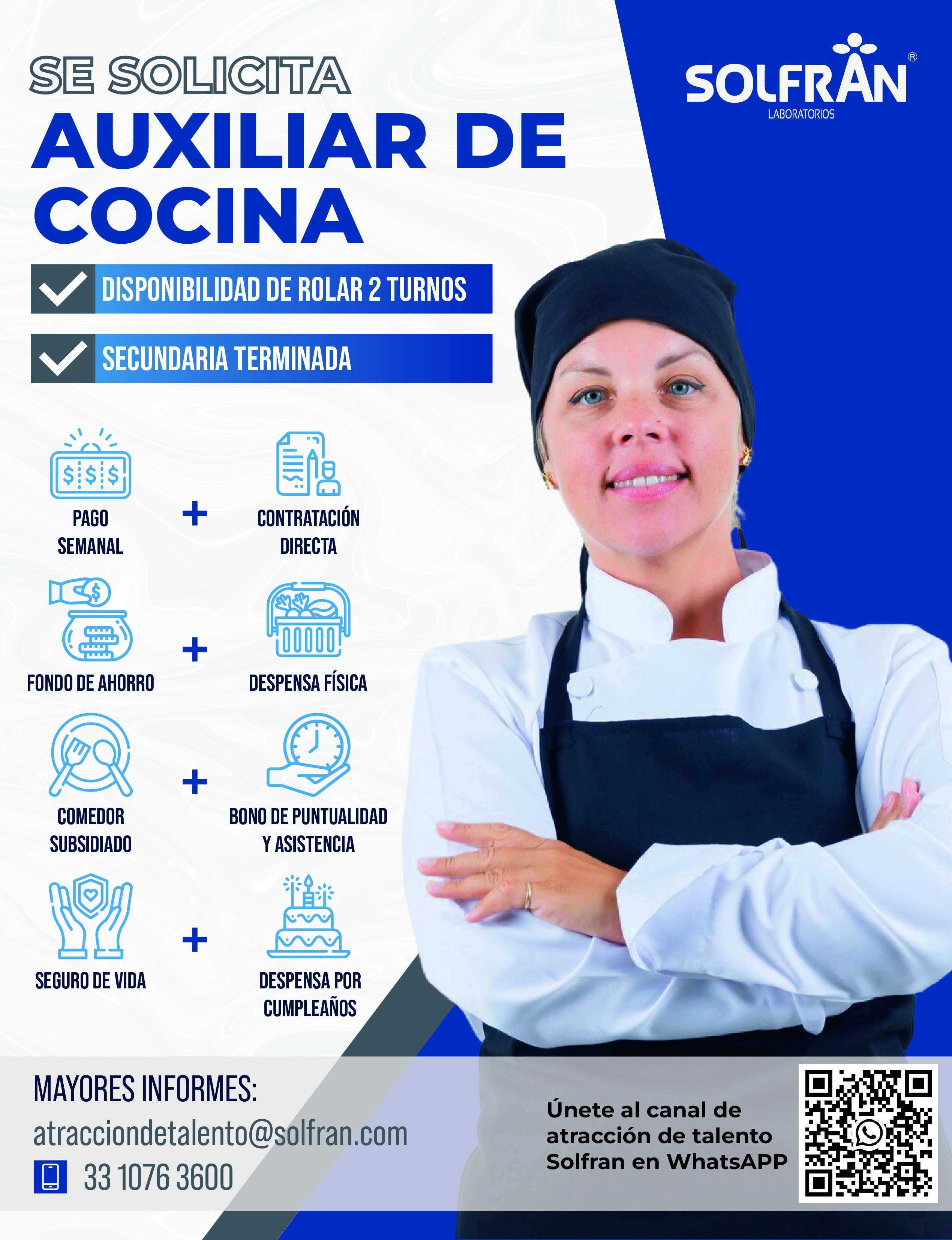 Auxiliar de Cocina