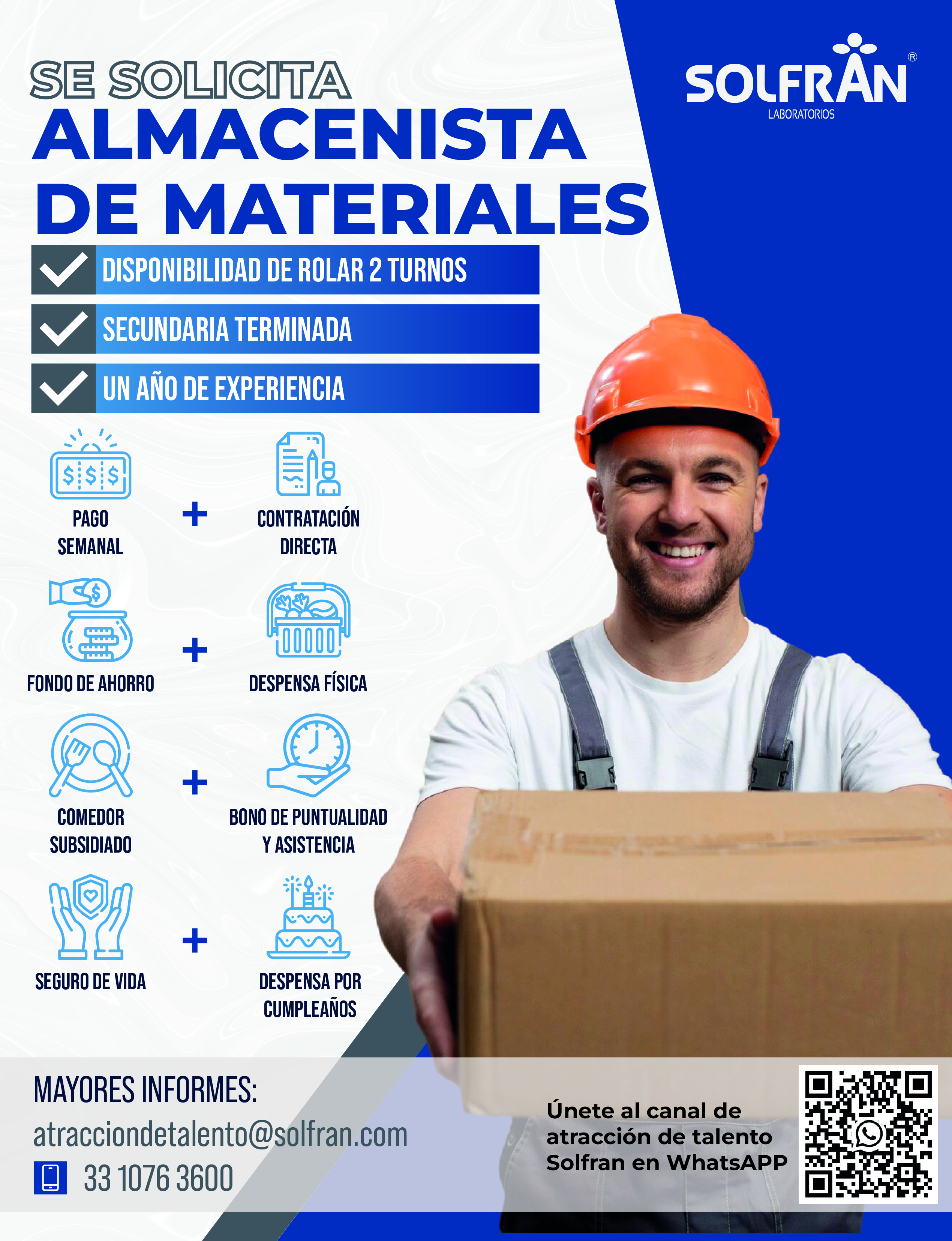 Almacenista de Materiales