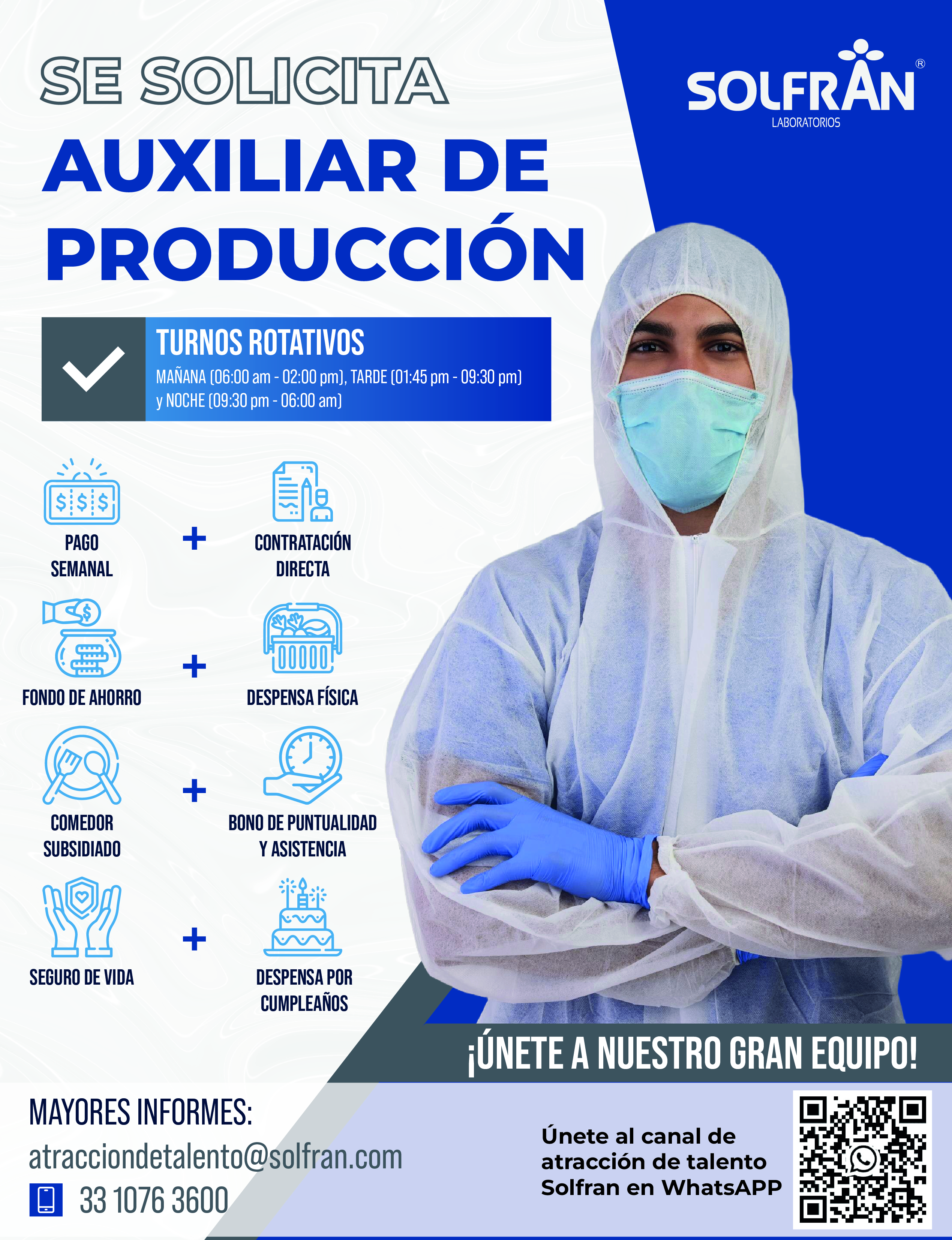 Auxiliar de Producción