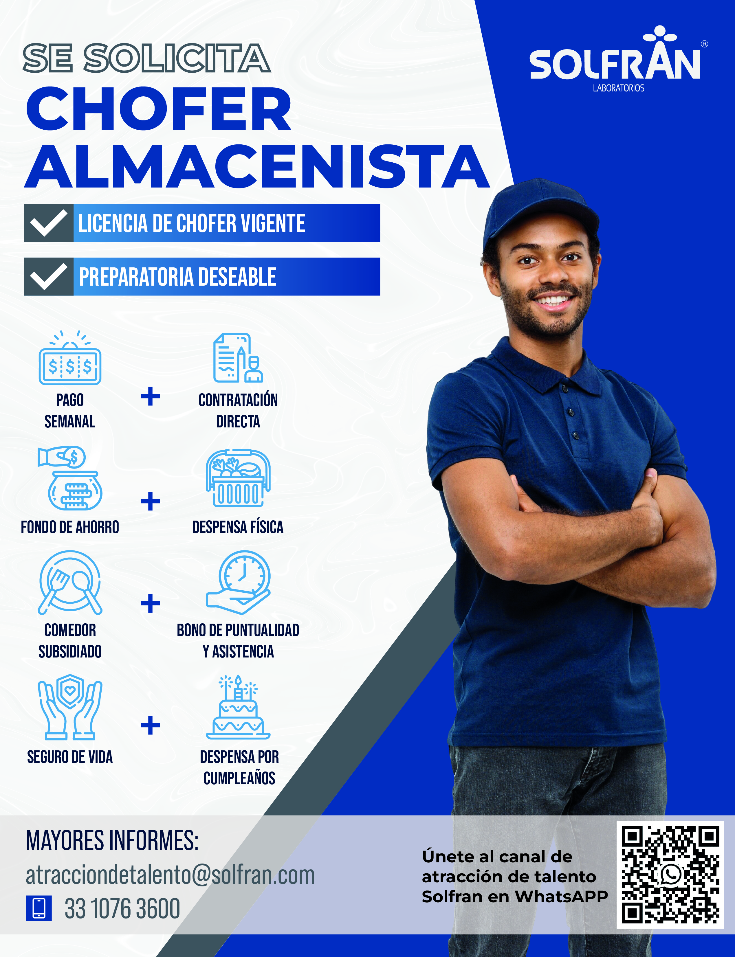 Chofer Almacenista